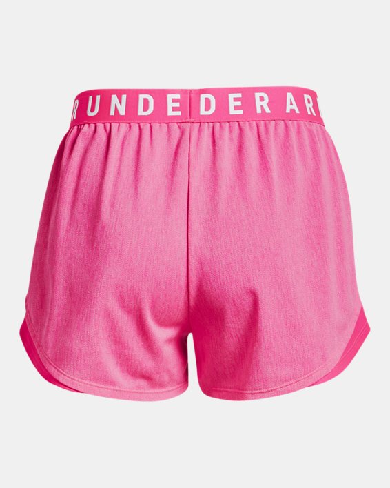 Women's UA Play Up Shorts 3.0 Twist, Pink, pdpMainDesktop image number 5